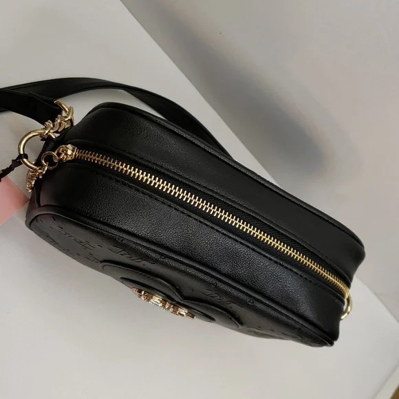 NWT Juicy Couture Liquorice Only You N Me Camera Crossbody Bag - Picture 13 of 17